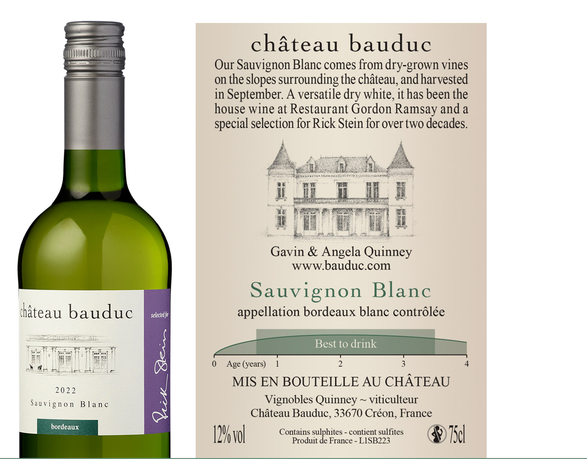  Château Bauduc Rick Stein Sauvignon Blanc 2022